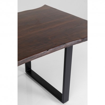 Table Harmony noyer noire 200x100cm Kare Design