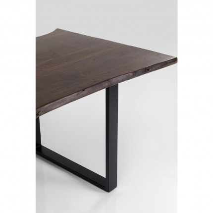 Table Harmony noyer noire 200x100cm Kare Design