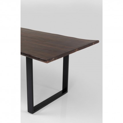 Table Harmony noyer noire 180x90cm Kare Design