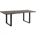 Table Harmony noyer noire 160x80cm Kare Design