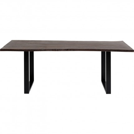 Table Harmony noyer noire 160x80cm Kare Design