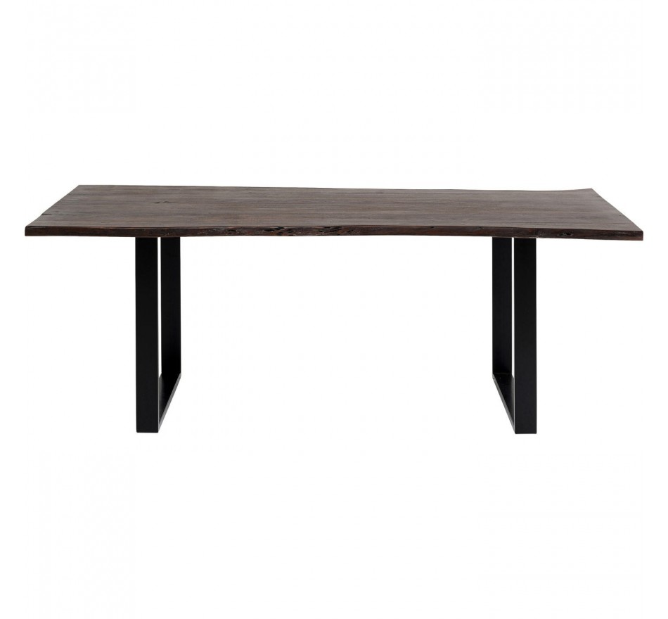 Table Harmony noyer noire 160x80cm Kare Design