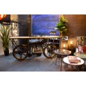 Table d'appoint Acapulco noire Kare Design