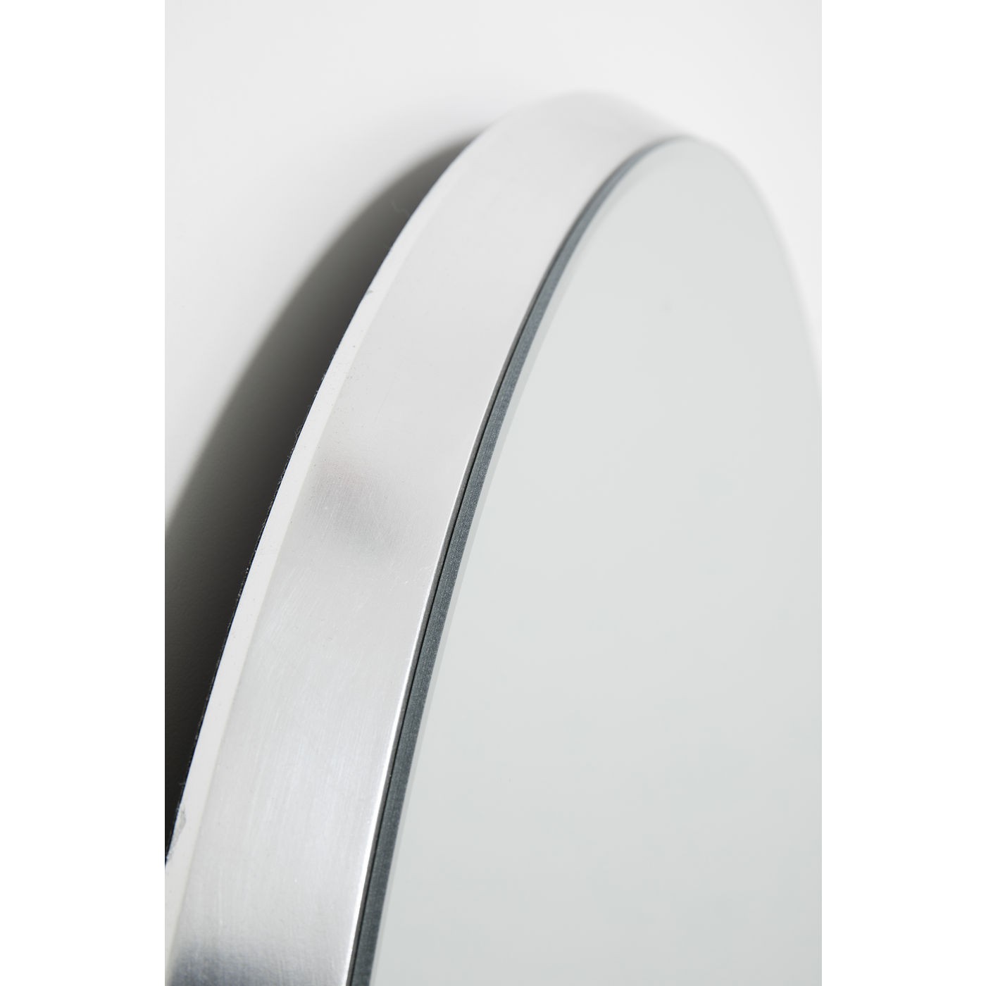 Miroir Jetset rond argenté 73cm Kare Design