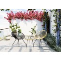 Fauteuil de jardin Acapulco noir Kare Design