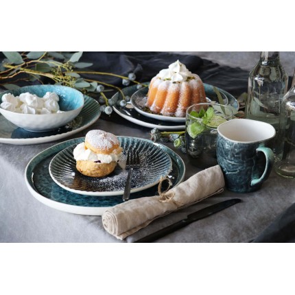 Assiettes creuses Deep Mustique 17cm set de 4 Kare Design