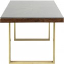 Table Conley pieds laiton 160x80cm Kare Design