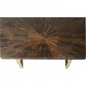 Table Conley pieds laiton 160x80cm Kare Design