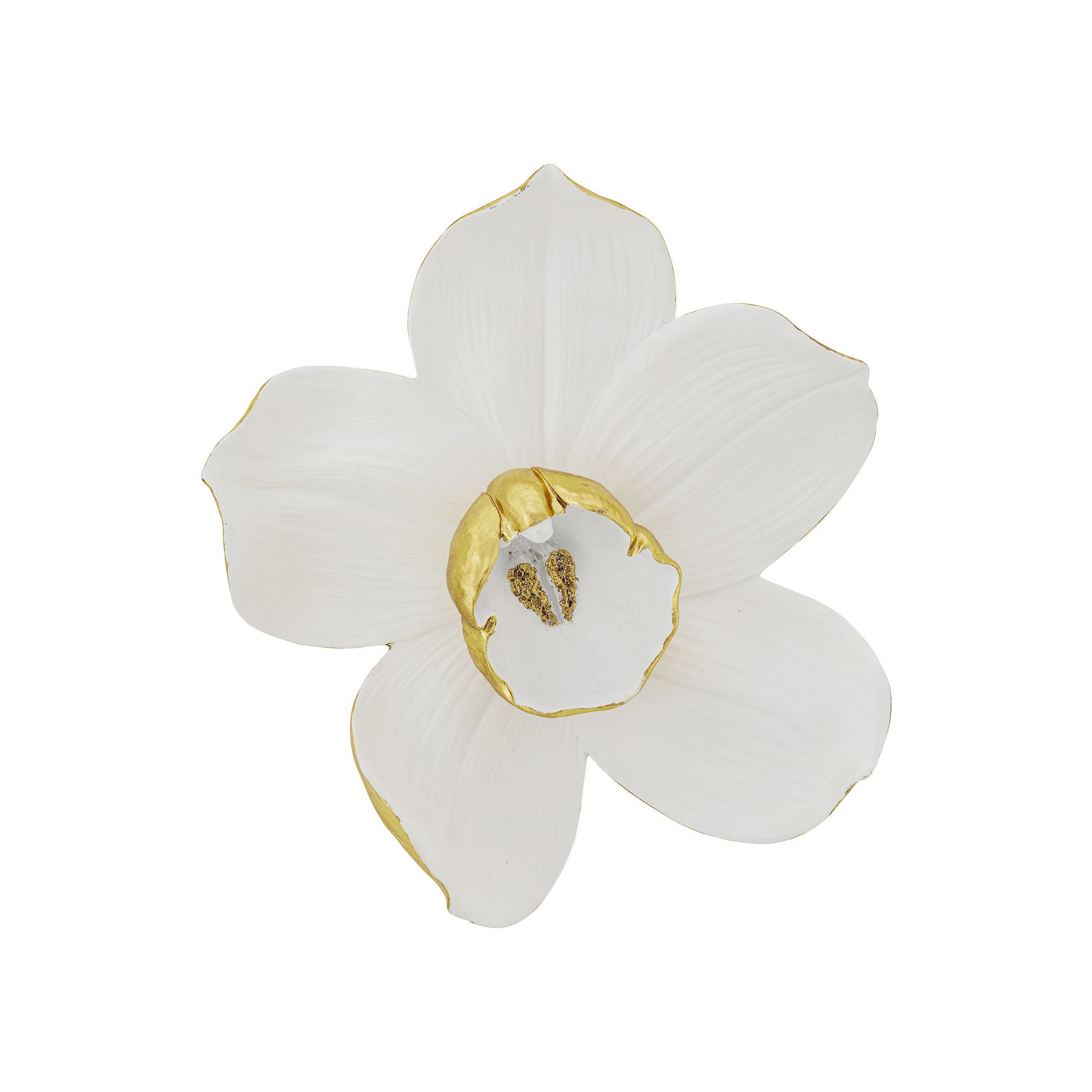 Déco murale Orchidée blanche 44cm Kare Design