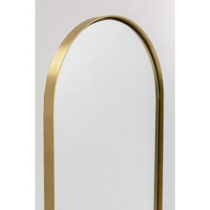 Miroir sur pied Curve laiton 170x40cm Kare Design