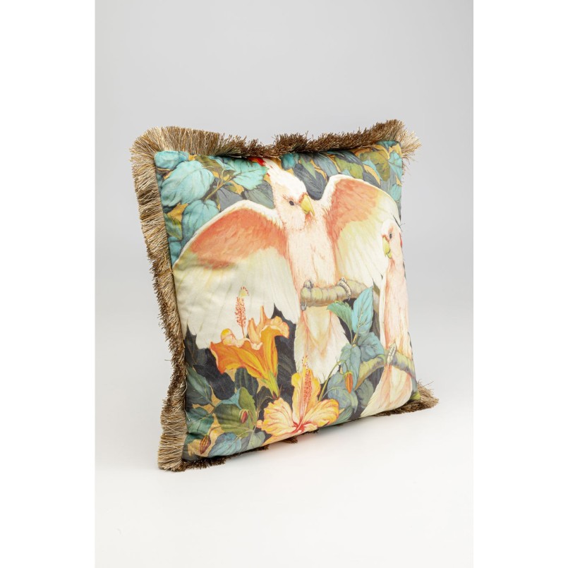 Coussin Parrots Life 45x45cm