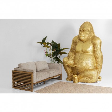Déco gorille XXL 249cm doré Kare Design