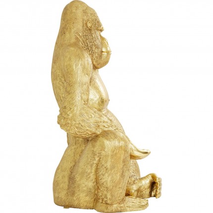 Déco gorille XXL 249cm doré Kare Design