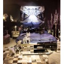 Meuble TV Luxury argent 140cm Kare Design
