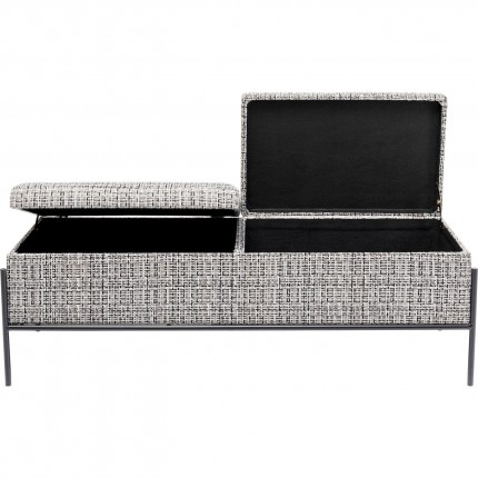 Storage Bench Iceland 120x40cm Kare Design