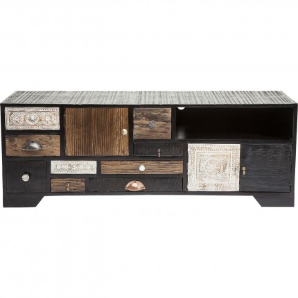 Buffet bas Finca 3 portes 9 tiroirs Kare Design