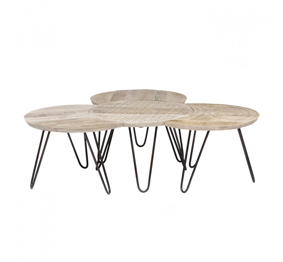 Table basse Puro 4/set Kare Design