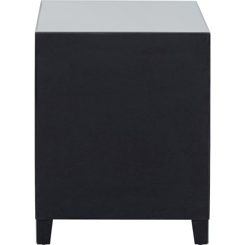 Chevet Luxury 3 tiroirs argent Kare Design