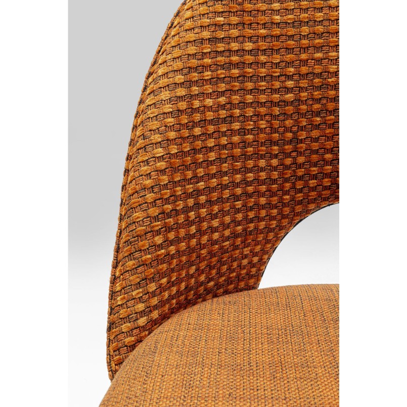 Chaise Hudson orange