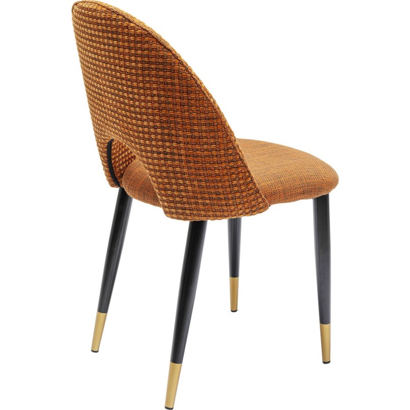 Chaise Hudson orange