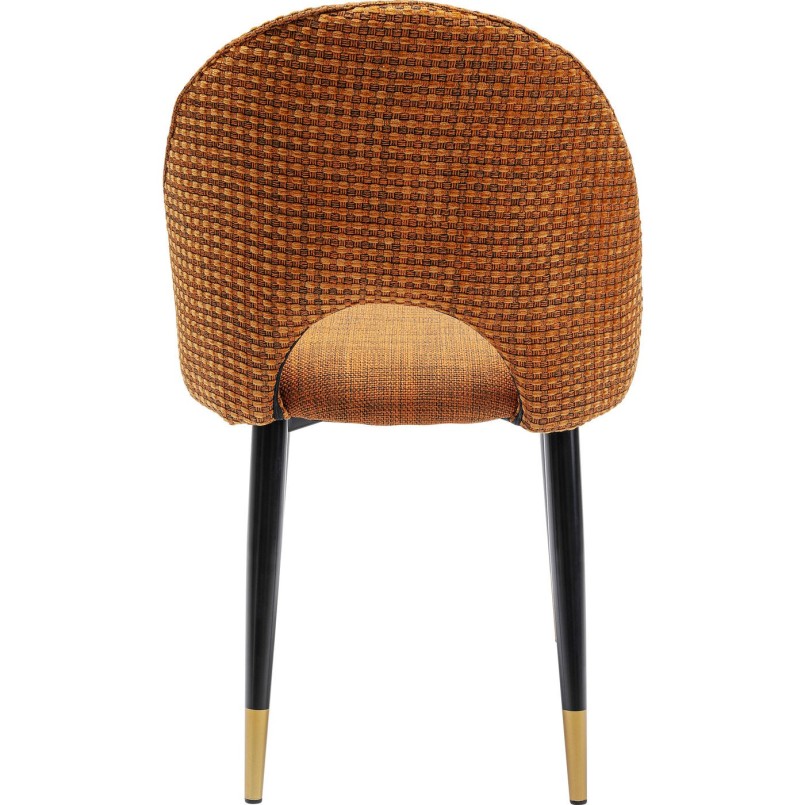 Chaise Hudson orange