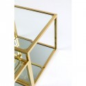 Tables basses Orion set de 4 dorées Kare Design