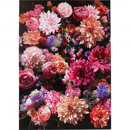 Picture Touched Flower Bouquet 200x140cm Kare Design Picture Touched Flower Bouquet 200x140cm Kare Design