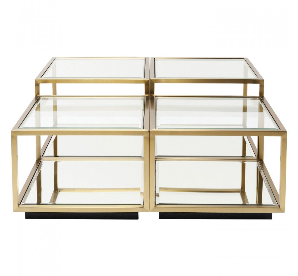 Tables basses Luigi set de 4 Kare Design