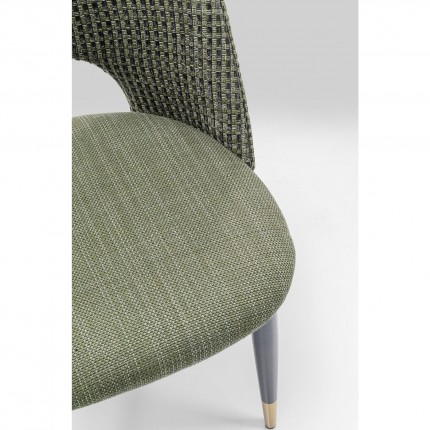 Chaise Hudson verte Kare Design