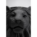 Cache-pot Lion noir Kare Design