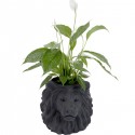 Cache-pot Lion noir Kare Design