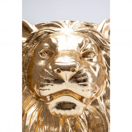 Cache-pot Lion doré Kare Design