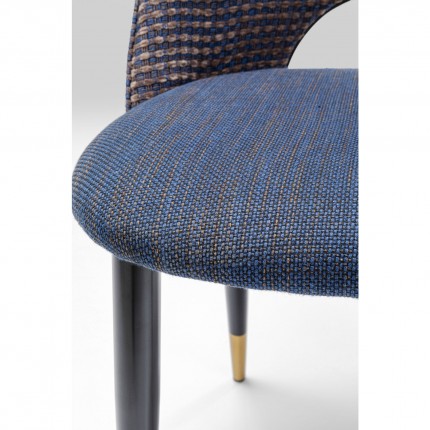 Chaise Hudson bleue Kare Design