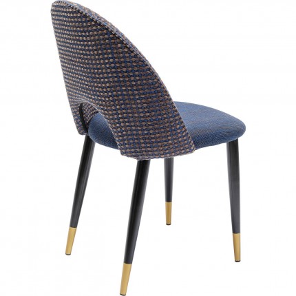 Chaise Hudson bleue Kare Design