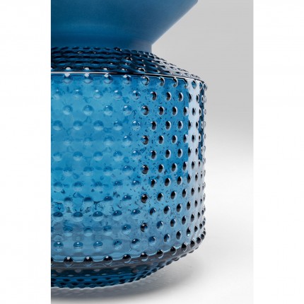 Vase Marvelous Duo bleu 36cm Kare Design