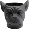 Cache-pot Bulldog noir Kare Design