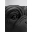 Cache-pot Bulldog noir Kare Design