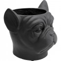 Cache-pot Bulldog noir Kare Design