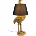 Lampe autruche dorée Kare Design