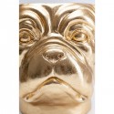 Cache-pot Bulldog doré Kare Design