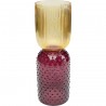 Vase Marvelous Duo jaune violet 38cm Kare Design