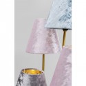 Lampadaire Flexible 5 bras 163cm velours et doré Kare Design