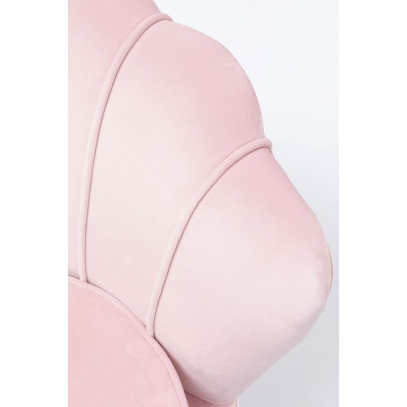 Fauteuil Water Lily rose Kare Design