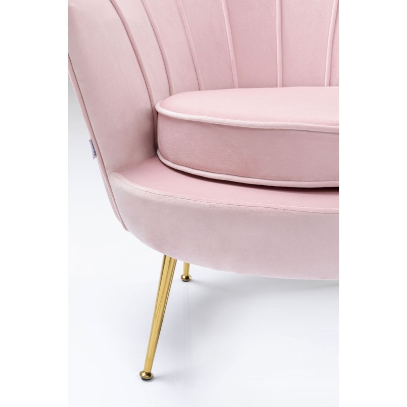 Fauteuil Water Lily rose Kare Design