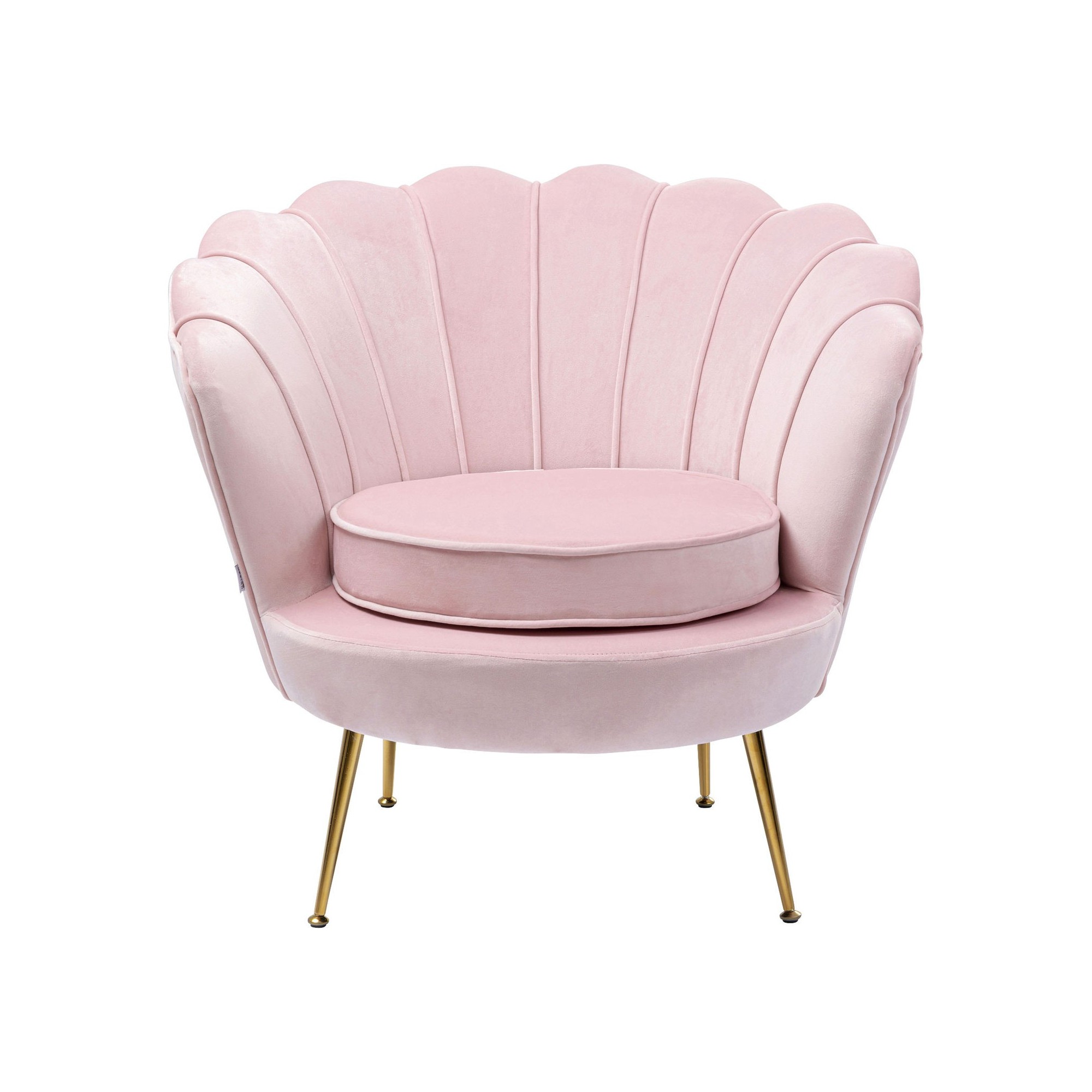 Fauteuil Water Lily rose Kare Design