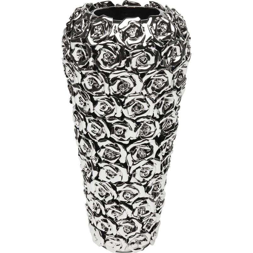 Vase Rose Multi chrome 36cm Kare Design