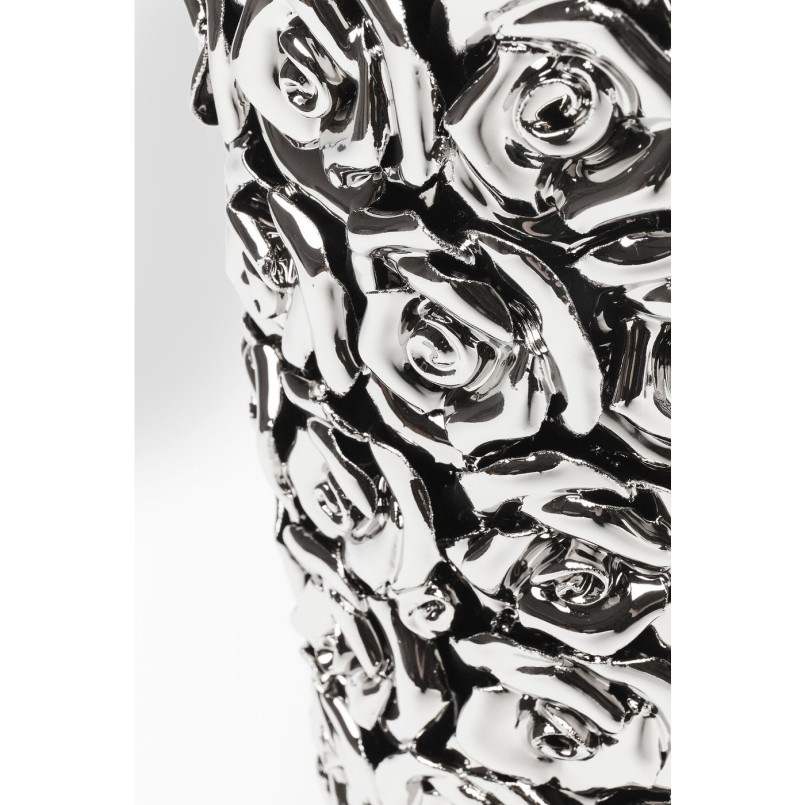 Vase Rose Multi chrome 36cm Kare Design