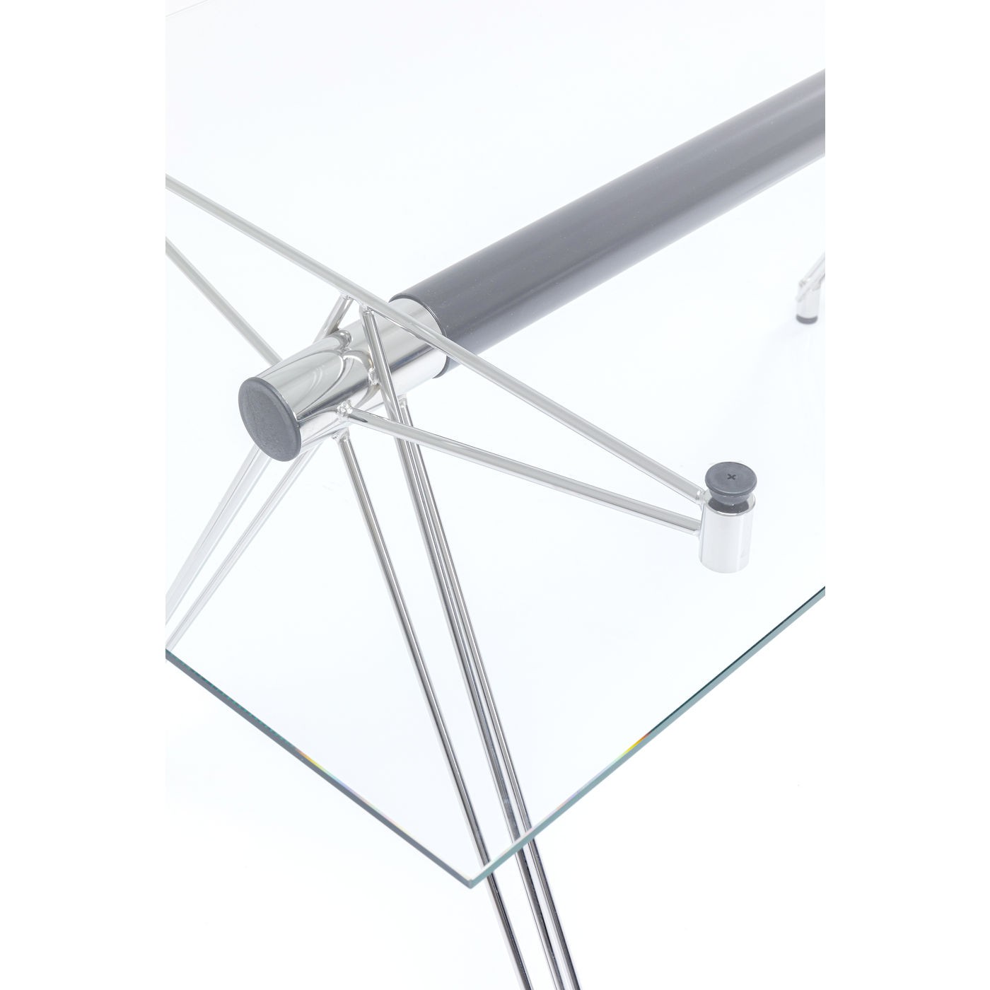 Bureau en verre Officia 160x80cm Kare Design