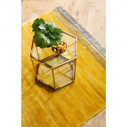 Table d'appoint Comb dorée Kare Design