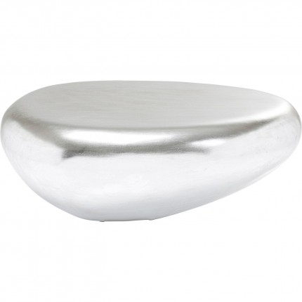 Table basse Pebble argentée Kare Design